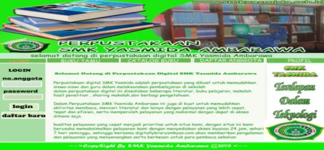Gambar 4.7 Halaman Home 