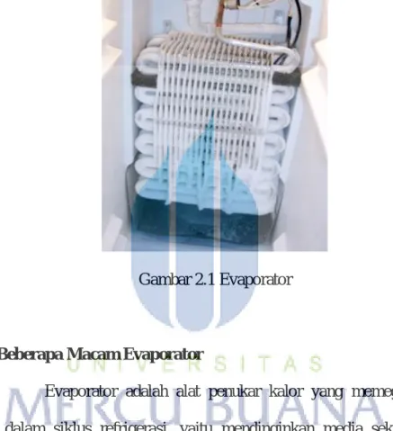 Gambar 2.1 Evaporator 