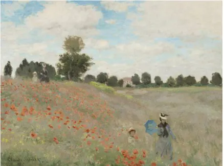 Gambar 6. LE CHAMPS DE COQUELICOT 