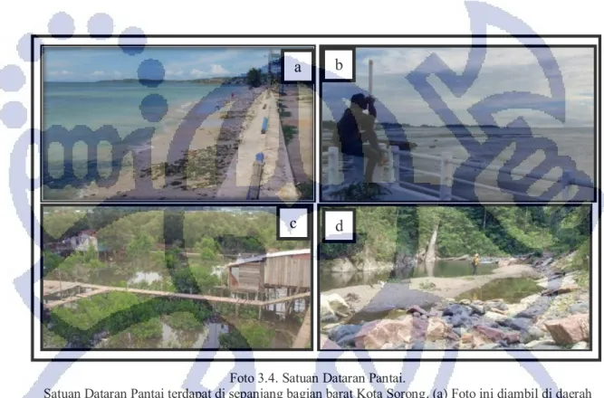Foto 3.4. Satuan Dataran Pantai. 