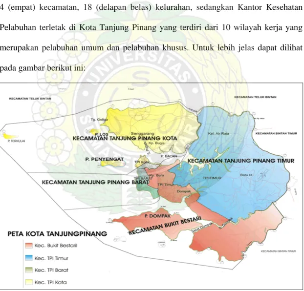 Gambar 3. Peta Kota Tanjung Pinang 