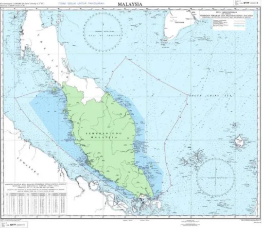 Gambar I.5. Peta Baru Malaysia 1979 