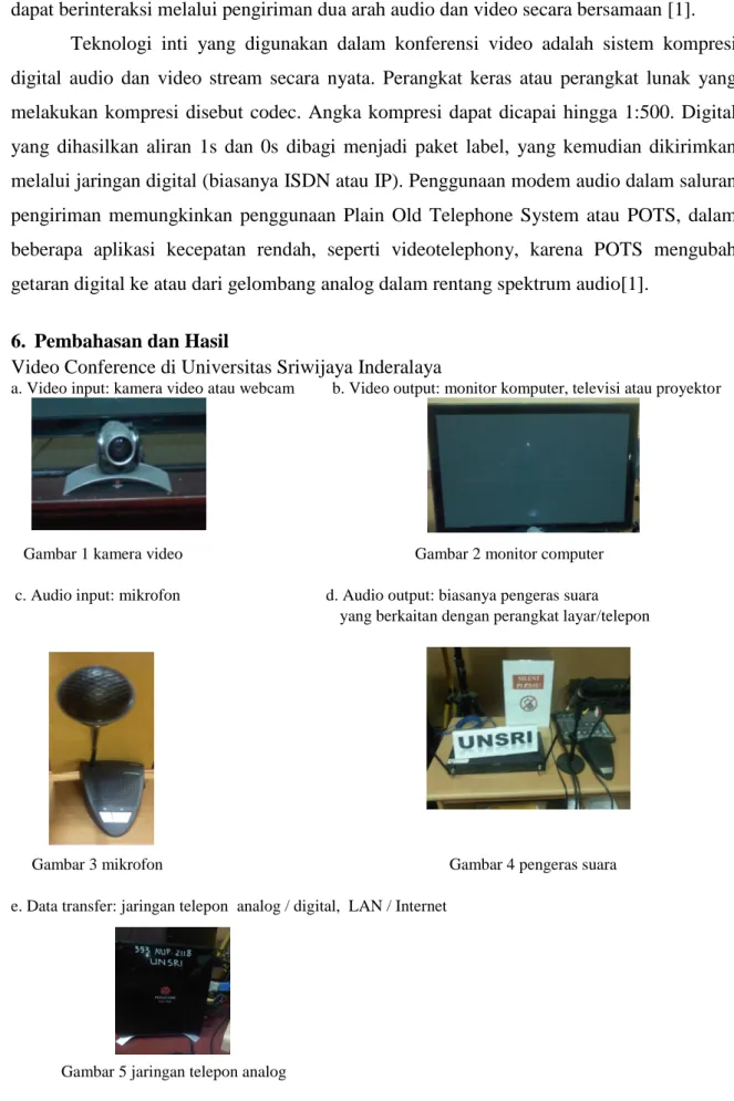 Gambar 5 jaringan telepon analog 