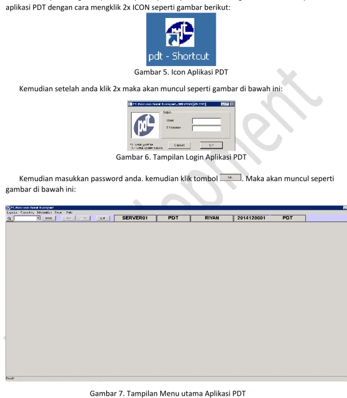 Gambar 5. Icon Aplikasi PDT 