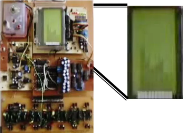 Gambar 12. Aplikasi LCD Grafik untuk Penganalisa Spektrum Audio dan Akustik 1/3 oktaf   