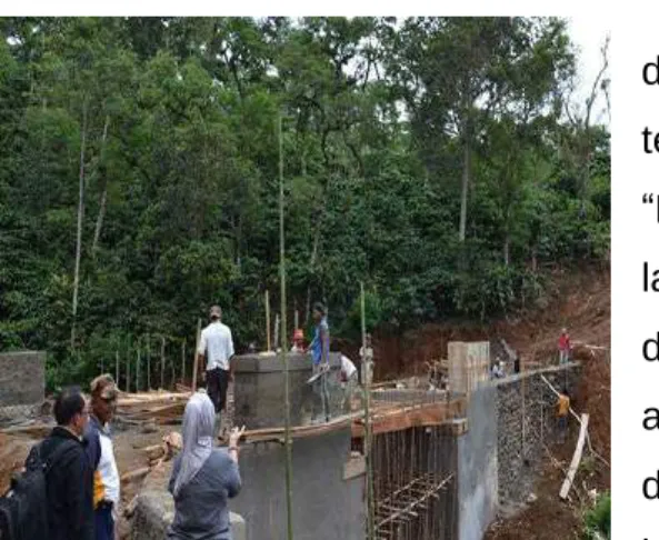 Gambar 3.6  Pembangunan Jembatan   