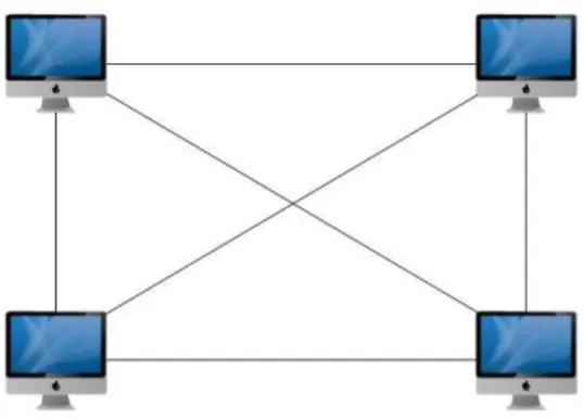 Gambar 2.7 Topologi Mesh 