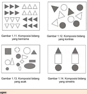 Gambar 1.11. Komposisi bidang 
