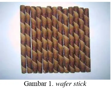 Gambar 1. wafer stick 