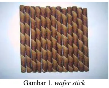 Gambar 1. wafer stick 