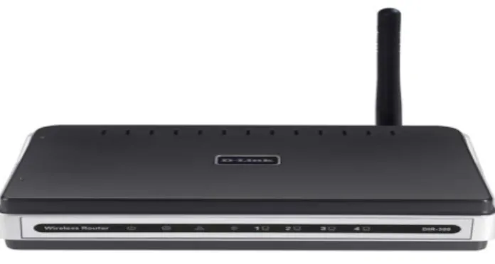 Gambar 2.9 Router  2.1.4.3  Access Point 