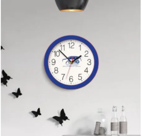 Gambar 14. desain jam dinding 