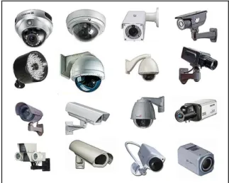 Gambar 2.15. Contoh-contoh CCTV camera  Sumber: www.wikipedia.org, 2 Februari 2014 