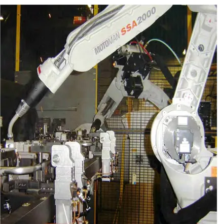 Gambar 2.3 : Robot GMAW  (Sumber : Stryver.com) 