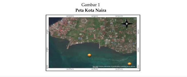 Gambar 1  Peta Kota Naira 
