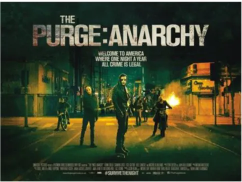 Gambar 2. Cover Film The Purge : Anarchy 