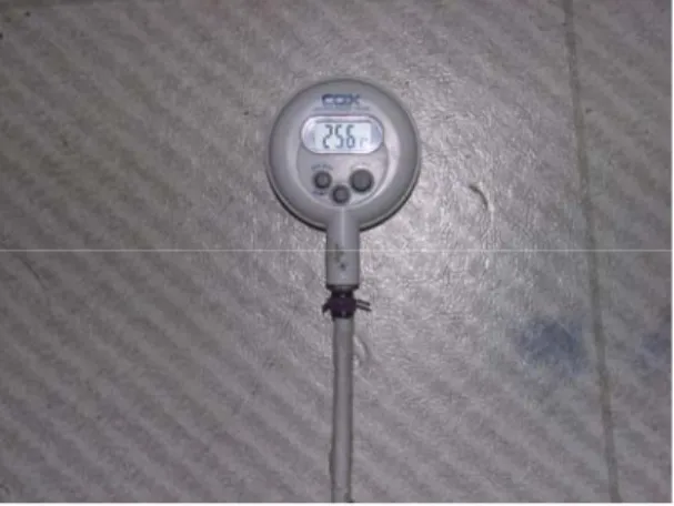 Gambar 5.1 Termometer yang digunakan untuk kalibrasi 