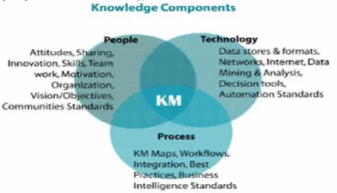 Gambar 2.4. Komponen Infrastruktur Knowledge Management 