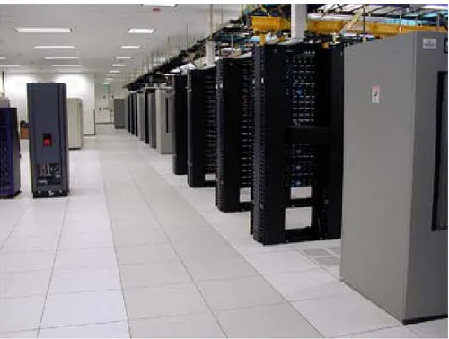 Gambar ilustrasi co-locations di Data Center Gedung Cyber  