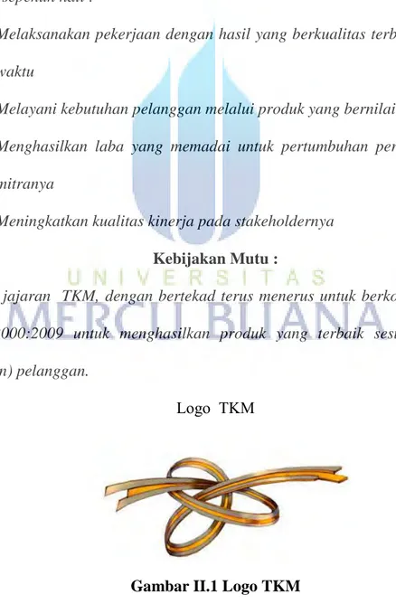 Gambar II.1 Logo TKM 