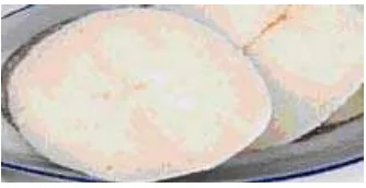 Gambar 2.2. Permukaan potongan daging ikan yang dies cukup lama terlihat putih dan pudar 