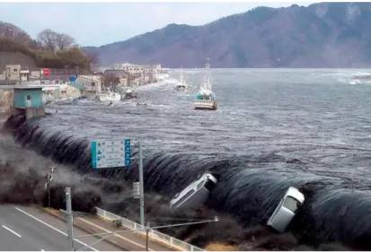 Gambar 5. Ilustrasi Bencana Tsunami 