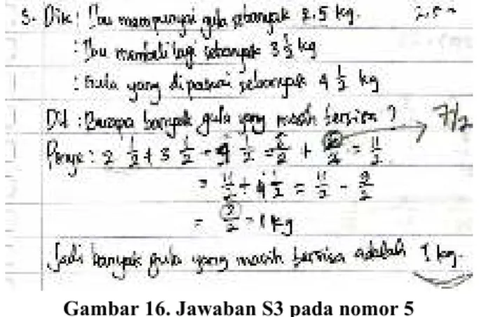 Gambar 15. Jawaban S3 pada nomor 4 