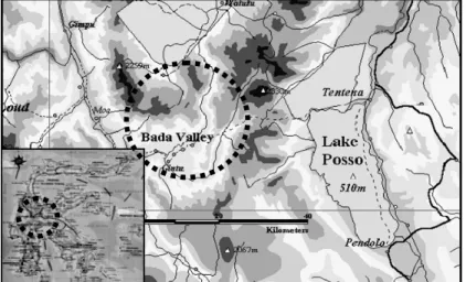 Gambar 1. Lokasi Kawasan Lembah Bada 