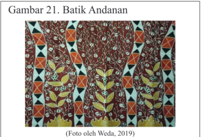 Gambar 21. Batik Andanan