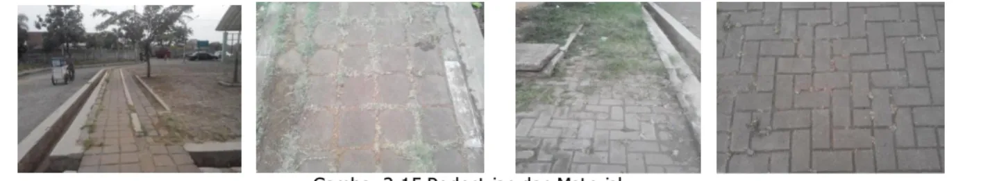 Gambar 3.15 Pedestrian dan Material  
