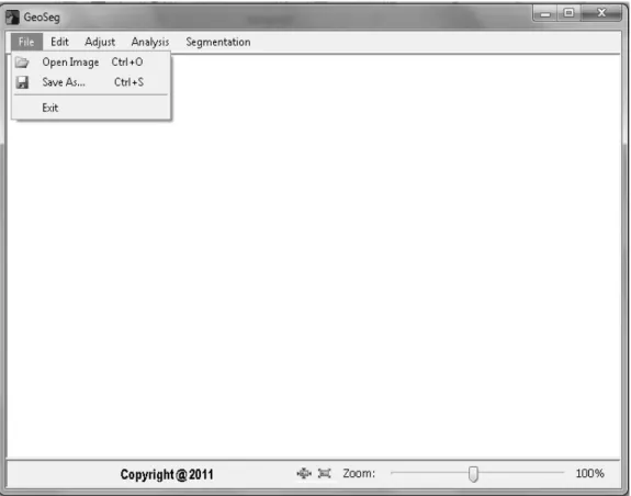 Gambar 4.1  Tampilan pada menu File 