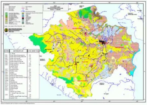 Gambar 3  Peta Provinsi Sumatra Selatan (Rahmah 2012)  4.2  Musim  