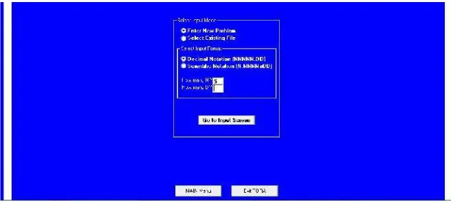 Gambar 2.19 : Tampilan awal software TORA