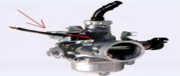 Gambar 2.2 Karburator Supra X 125  (Sumber : Jama, 2008) 