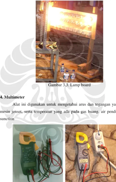 Gambar 3.3. Lamp board 