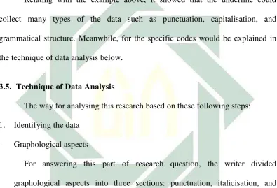 Figure 3.1. The Example of Collecting the Data 