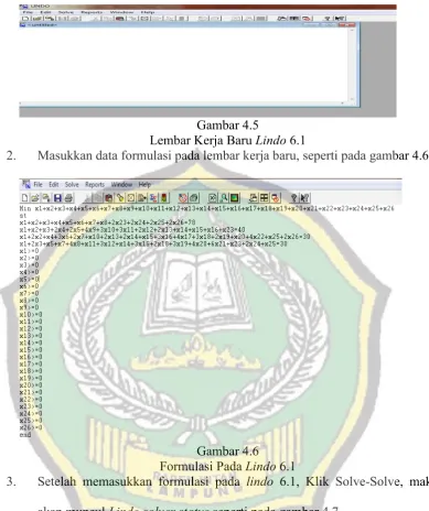 Lembar Kerja Baru Gambar 4.5 Lindo 6.1 