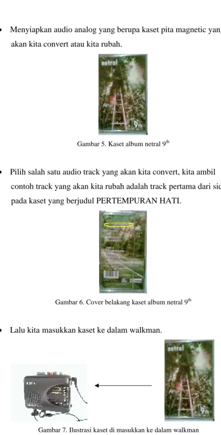 Gambar 5. Kaset album netral 9 th