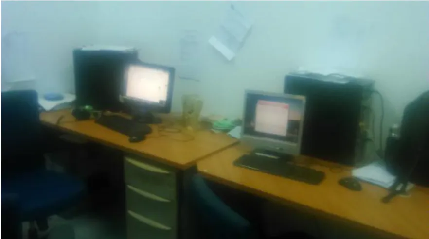 Gambar 3.20 Komputer Editing Batam TV