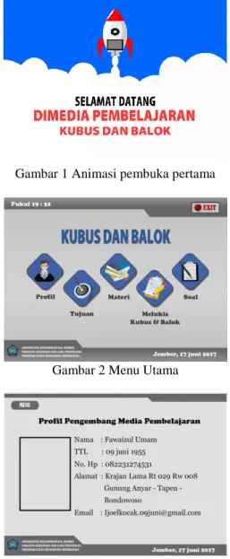 Gambar 1 Animasi pembuka pertama 