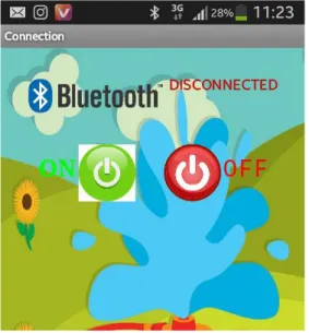 Gambar 6. Tampilan Aplikasi Pemindai Bluetooth Tersedia 