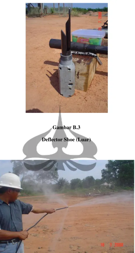 Gambar B.3  Deflector Shoe (Luar) 