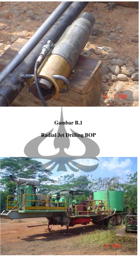 Gambar B.1  Radial Jet Drilling BOP 