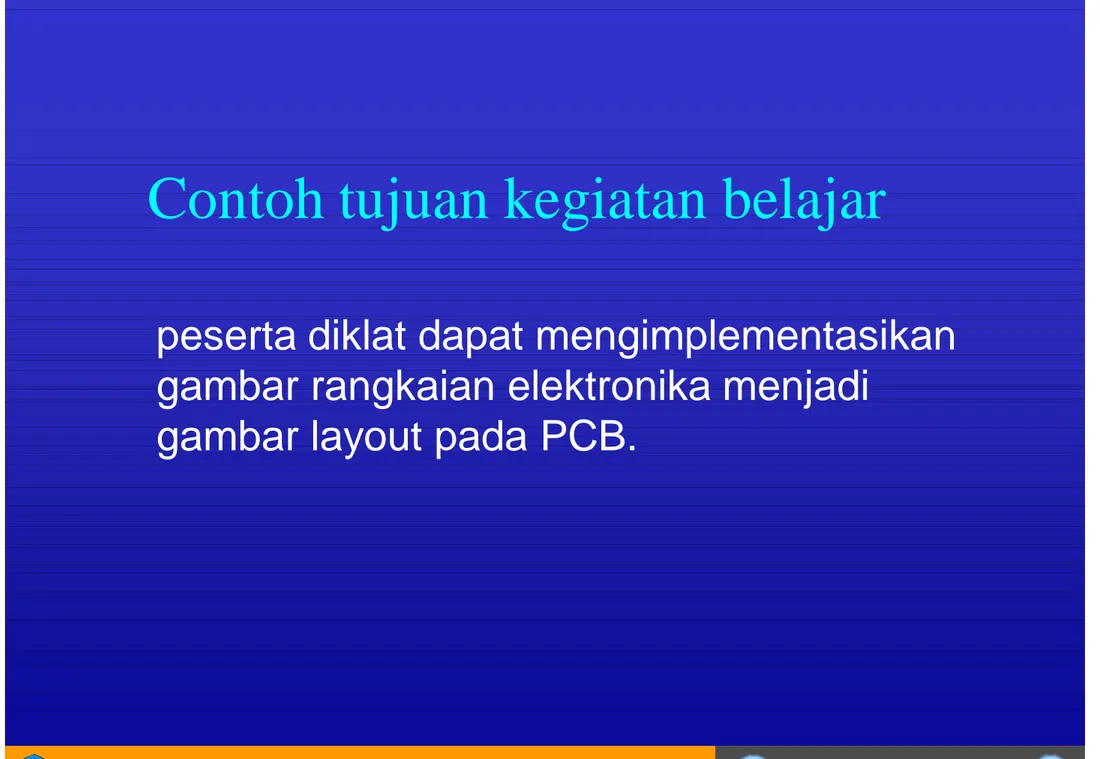 gambar layout pada PCB.