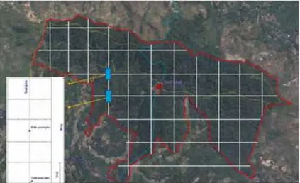 Gambar 1. Peta Penataan Hutan  Perhatikan Gambar 1.  