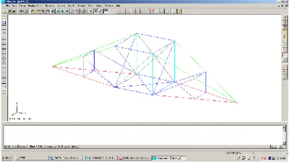 Gambar 3.9 Detail 3D Modeling Alternatif Struktur Crossarm Phase R dan S