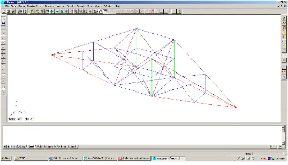 Gambar 3.12 Detail 3D Modeling Alternatif Struktur Crossarm Phase T
