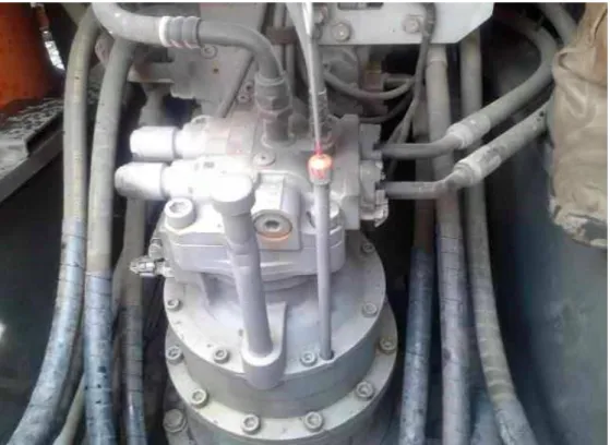 Gambar 4.17 Swing reduction gear 