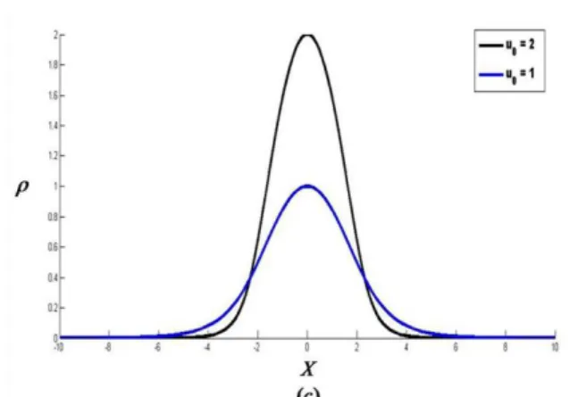 Gambar 3. Plot Soliton untuk (a) 