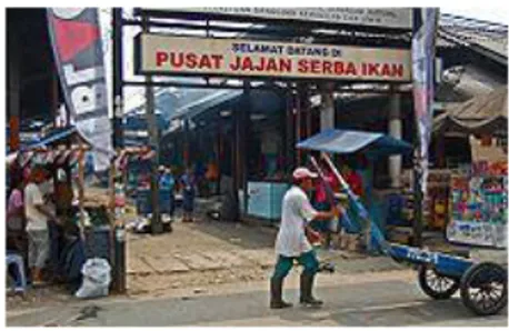 Gambar 2.9 Lapak Pedagang Ikan Segar  Sumber : wikipedia.com  4.  Rusun untuk nelayan 